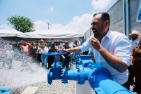 Gerardo Quirino entrega pozo que dotará de agua potable a 9 mil habitantes